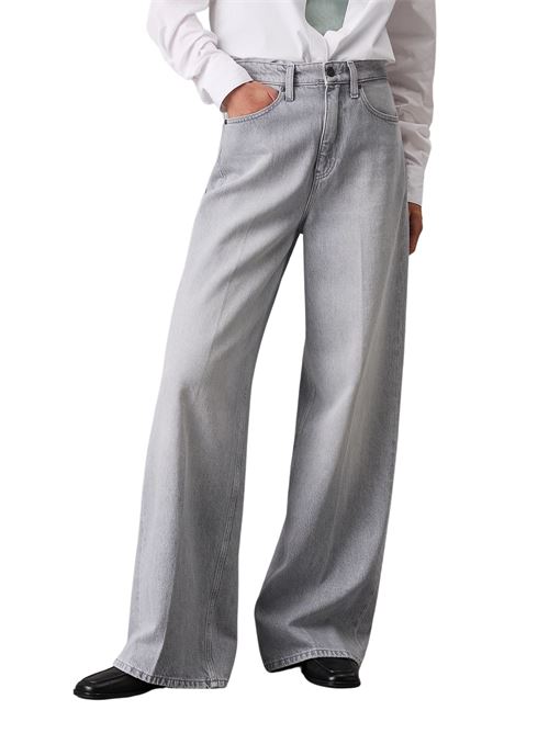 Jeans grigio in cotone Calvin Klein | K20K2081131A4